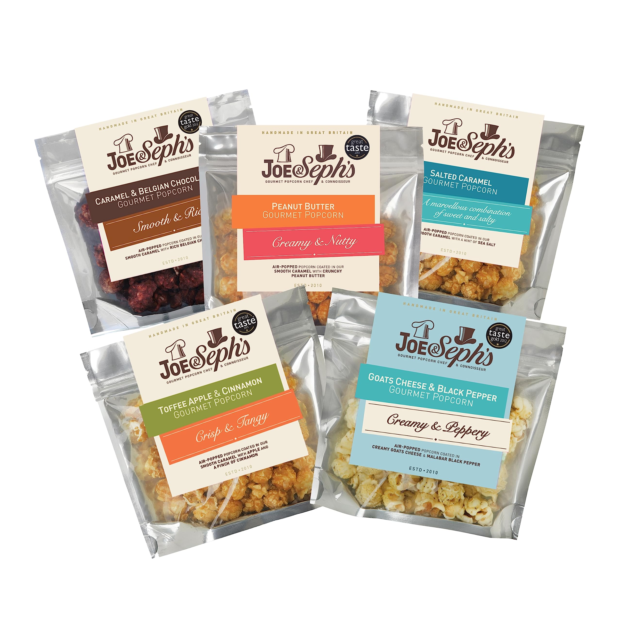 Amazon.com : Joe & Seph's Bestsellers Selection (5x30g) Gourmet